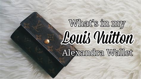 louis vuitton alexandra wallet review|What's in My Wallet: A Review of Louis Vuitton Alexandra Wallet.